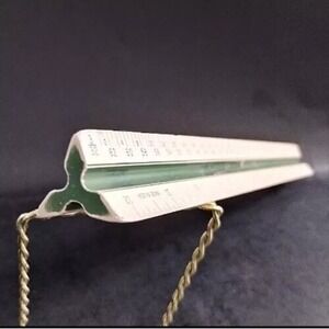 K&E 1621W PARAGON RULER Drafting ARCHITECT SCALE Star Quality KEUFFEL ESSER K&E